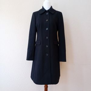 J crew lady day coat black hot sale